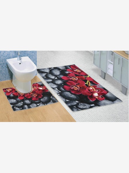 Bellatex Covoraș de baie și toaletă Orhidee 3D Bellatex