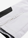 ALPINE PRO Pantaloni softshell de schi cu membrană pentru femei ALPINE PRO GERANA alb