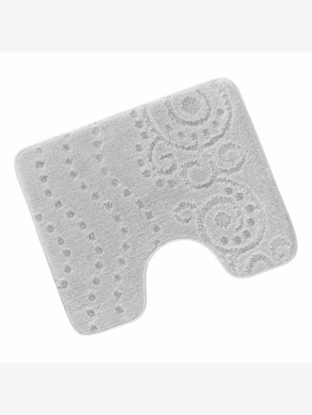 Bellatex Covoraș de toaletă 50x60cm ornament gri deschis Bellatex