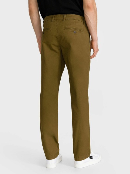 GAP Pantaloni essential khaki straight fit GapFlex GAP