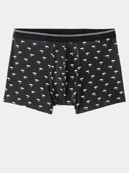 Celio Pantaloni scurți boxeri negri cu model pentru bărbați Celio Mitch