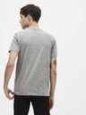 Celio Tricou de bază gri pentru bărbați Celio Neunir