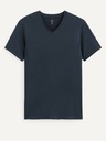 Celio Tricou basic albastru închis pentru bărbați Celio Neuniv