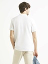 Celio Tricou polo alb pentru bărbați Celio