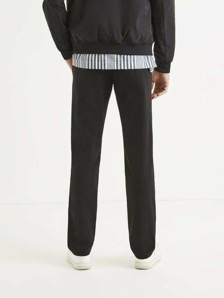 Celio Pantaloni bărbătești negri Celio