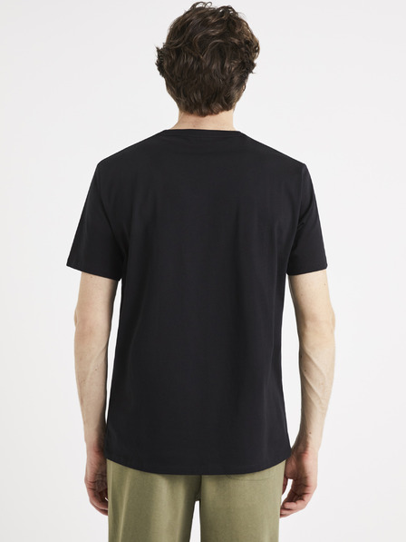Celio Tricou basic negru Celio Tebase