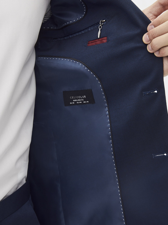 Celio Jachetă albastru închis Celio Rudiamond