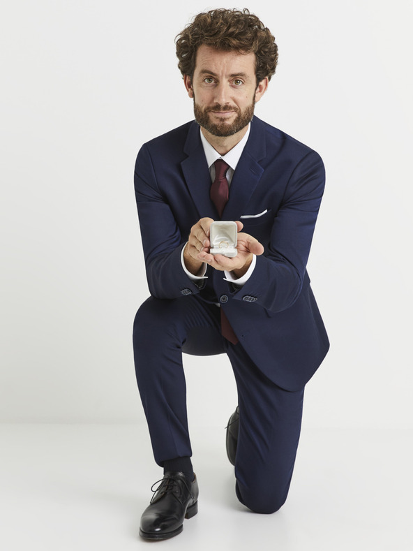 Celio Jachetă albastru închis Celio Rudiamond