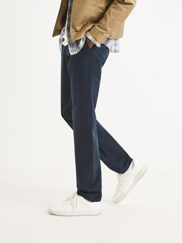 Celio Pantaloni albastru închis Celio Tohenri