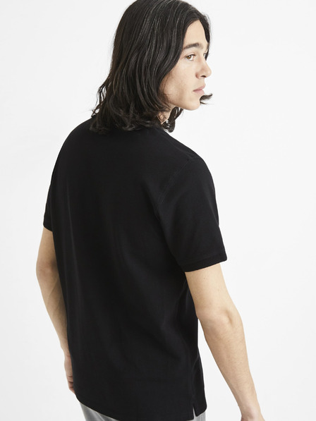 Celio Tricou polo negru pentru bărbați Celio Teone