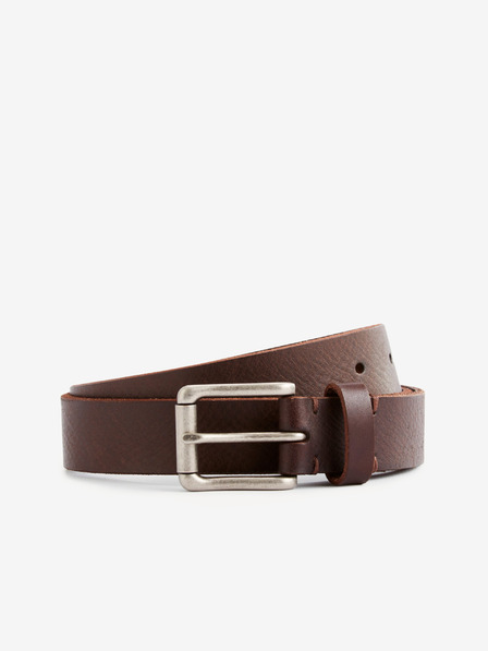 Celio Curea din piele pentru bărbați maro închis Celio Visual