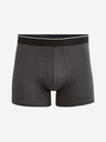 Celio Pantaloni scurți boxer cu dungi, gri închis, bărbați Celio