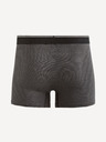 Celio Pantaloni scurți boxer cu dungi, gri închis, bărbați Celio