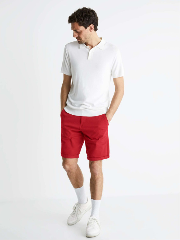 Celio Pantaloni scurți chino din bumbac Bochinobm Celio
