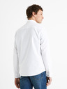 Celio Cămașă albă din bumbac Celio Daxford pentru bărbați
