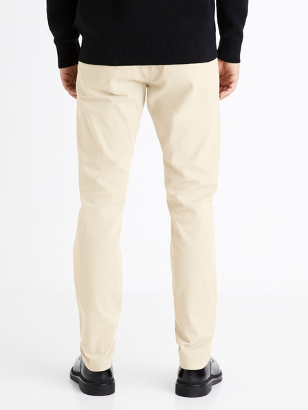 Celio Pantaloni chino bej pentru bărbați Celio Tocharles