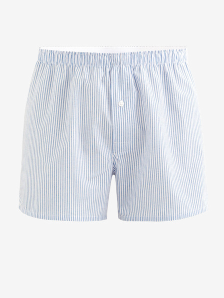 Celio Pantaloni scurți cu dungi albastre și albe pentru bărbați Celio Dibistripe