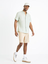 Celio Pantaloni scurți din in bej pentru bărbați Celio Dolincobm