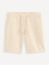 Celio Pantaloni scurți din in bej pentru bărbați Celio Dolincobm