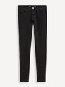 Celio Blugi skinny fit negri pentru bărbați Celio Foskinny1