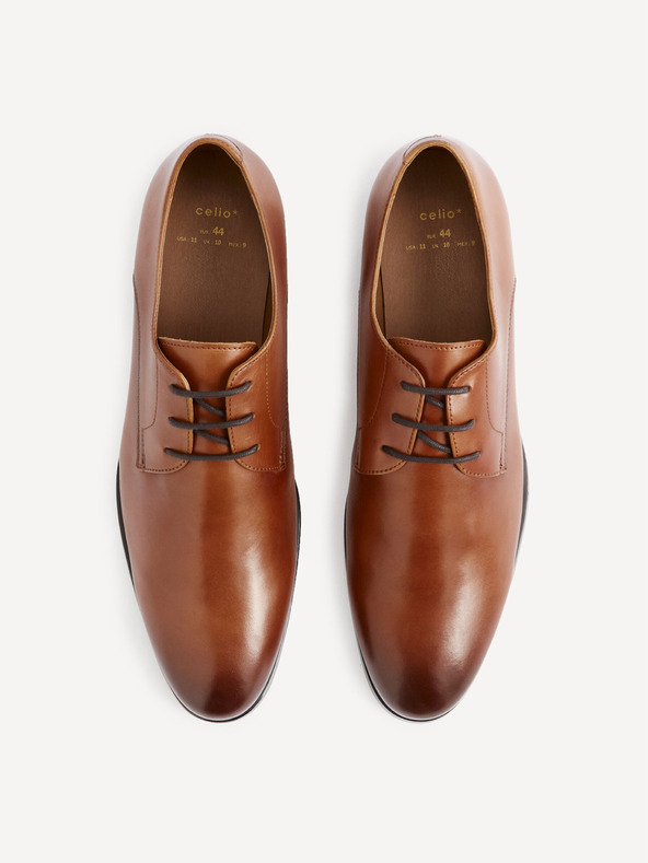 Celio Cizme din piele maro pentru bărbați Celio Rytaly