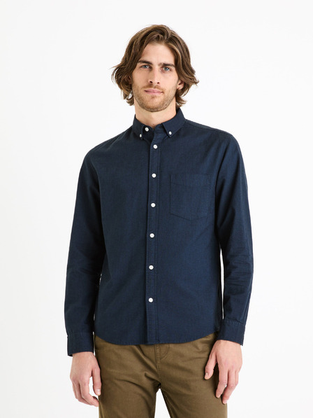 Celio Cămașă albastru închis pentru bărbați Celio Daxford