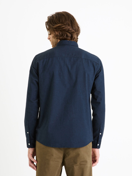 Celio Cămașă albastru închis pentru bărbați Celio Daxford