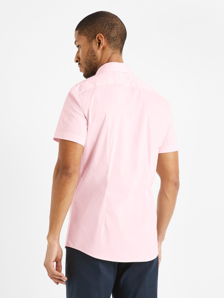 Celio Cămașă roz pentru bărbați Celio Daslim
