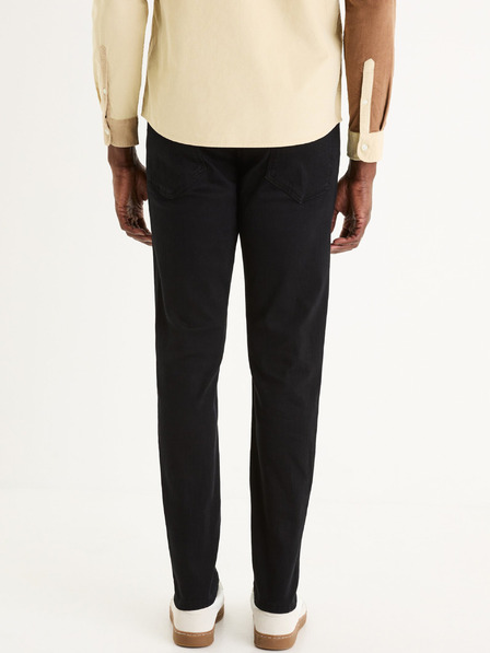 Celio Blugi slim fit negri pentru bărbați Celio Dow