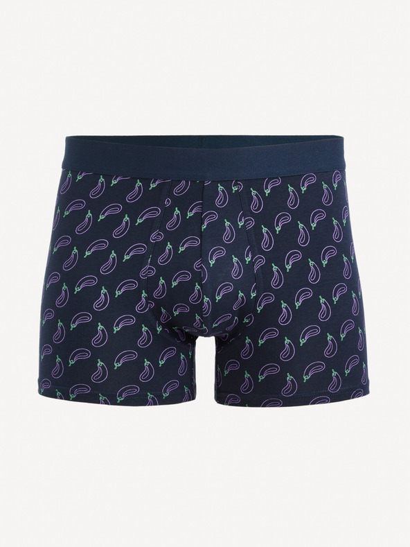 Celio Pantaloni scurți boxer cu model albastru închis pentru bărbați Celio Giboberneo