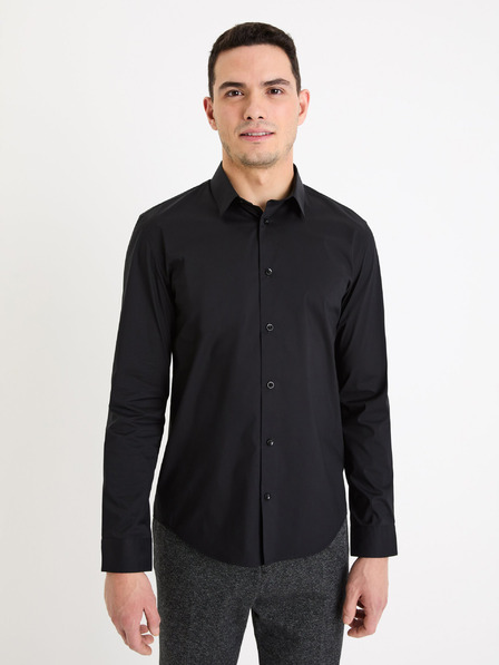 Celio Tricou negru pentru bărbați Celio Masantalrg