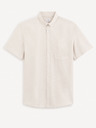 Celio Tricou bărbătesc normal bej Celio Daxfordmc