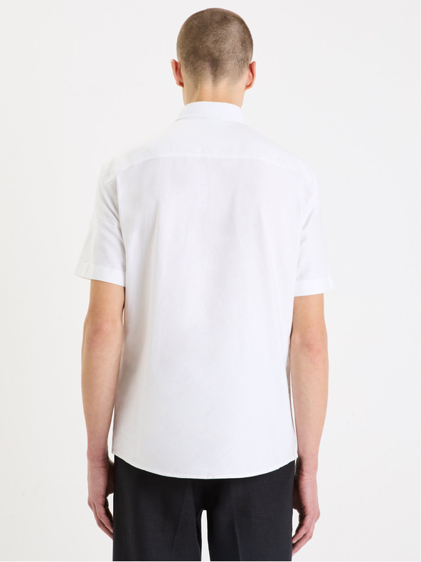 Celio Tricou alb pentru bărbați Celio Daxfordmc