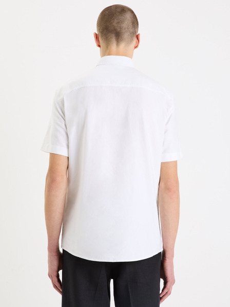 Celio Tricou alb pentru bărbați Celio Daxfordmc