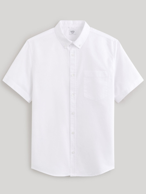 Celio Tricou alb pentru bărbați Celio Daxfordmc