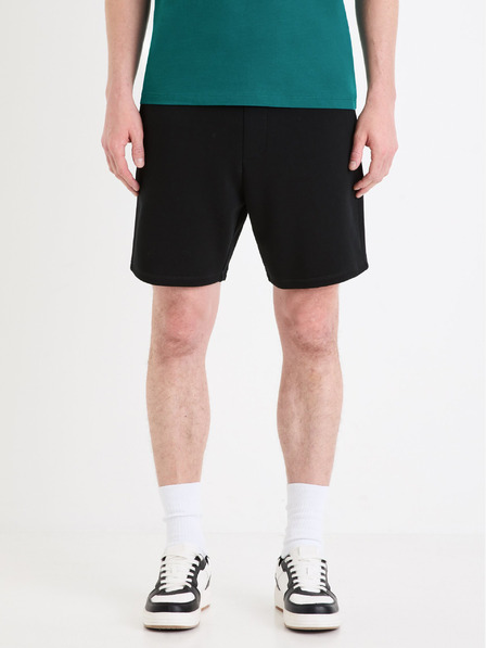 Celio Pantaloni scurți de trening negri pentru bărbați Celio Goshort