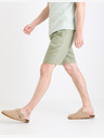 Celio Pantaloni scurți verzi din in pentru bărbați Celio Dolinusbm