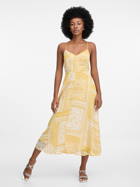 Orsay Rochie midi galbenă ORSAY