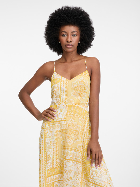 Orsay Rochie midi galbenă ORSAY