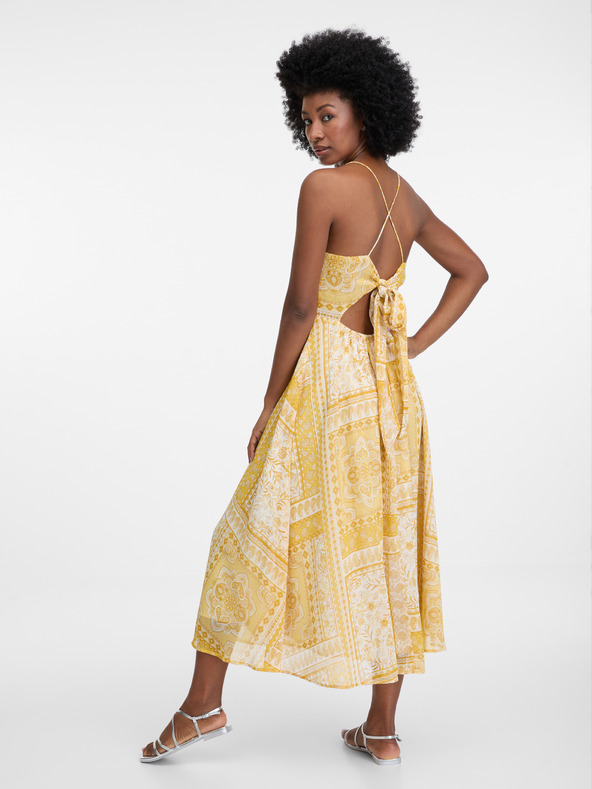 Orsay Rochie midi galbenă ORSAY