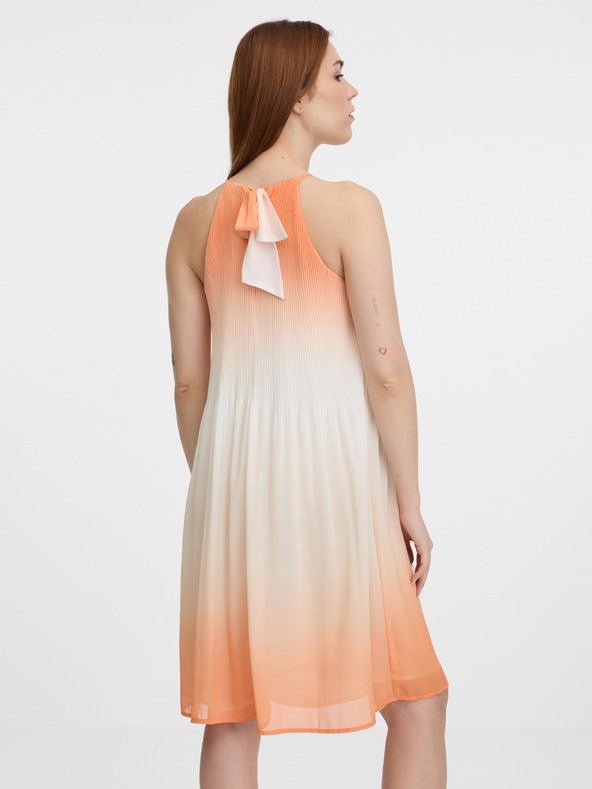 Orsay Rochie portocalie pentru femei, până la genunchi ORSAY