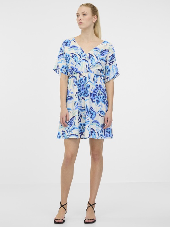 Orsay Rochie scurtă albastră pentru doamne ORSAY