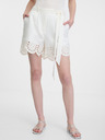 Orsay Pantaloni scurți albi de damă ORSAY