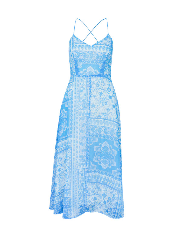 Orsay Rochie midi albastră ORSAY