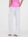 Orsay Pantaloni largi de damă albi ORSAY