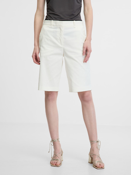 Orsay Pantaloni scurți albi de damă ORSAY