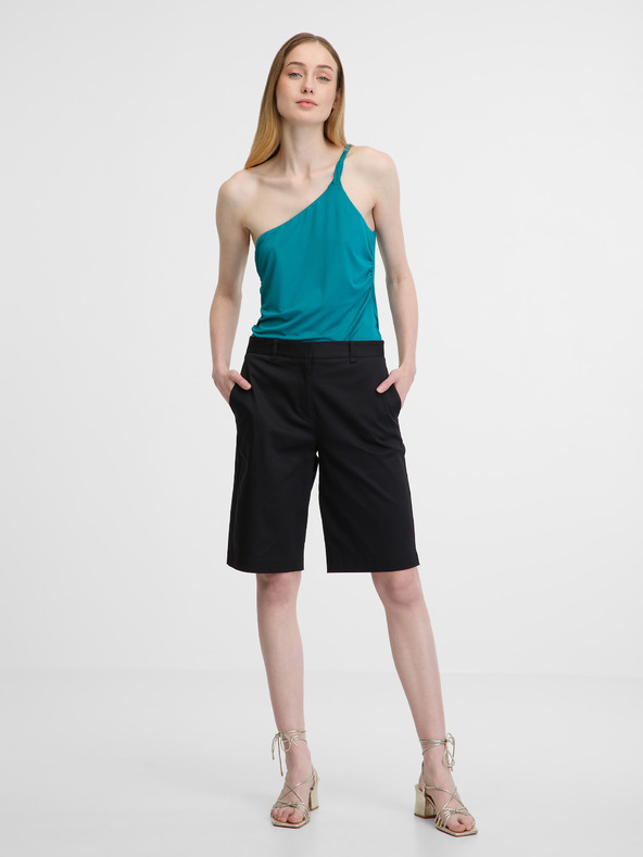 Orsay Pantaloni scurți negri pentru femei ORSAY