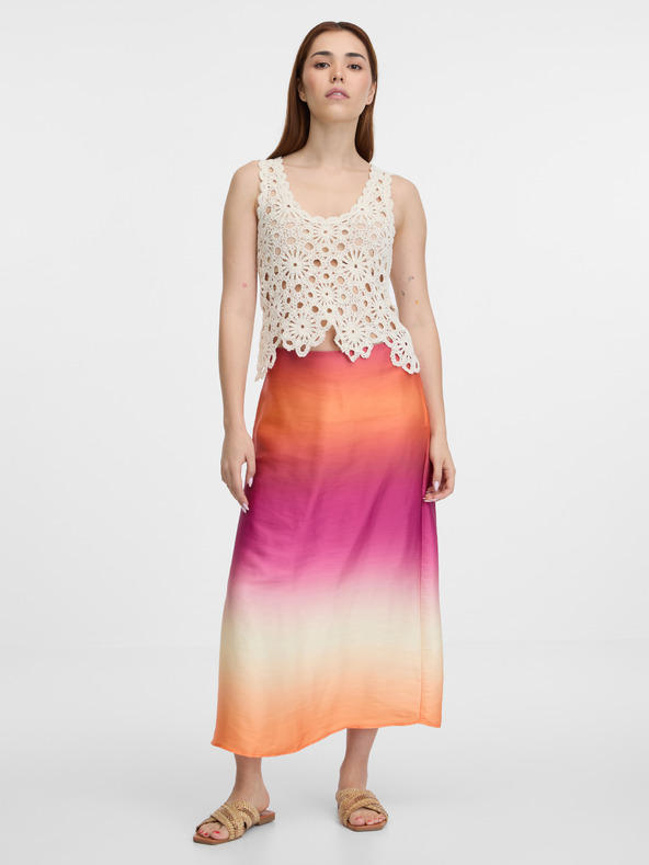 Orsay Top croșetat crempentru femei ORSAY