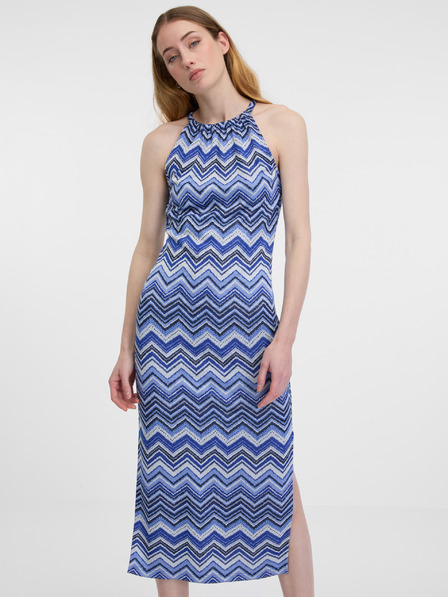 Orsay Rochie pentru femei albastră cu model ORSAY