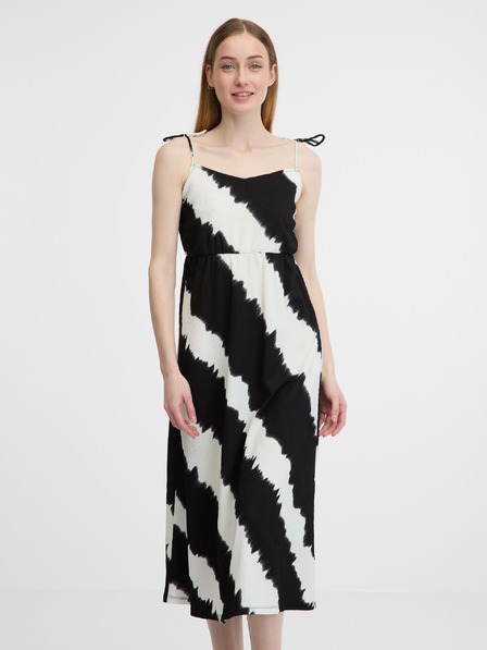 Orsay Rochie alb-negru și alb pentru femei ORSAY